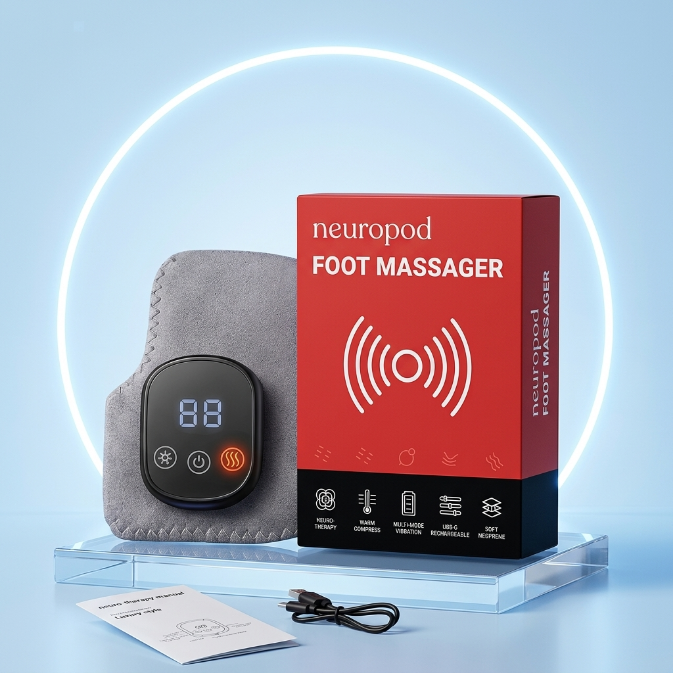 Neuropod - Foot & Ankle Heat Compression Massager